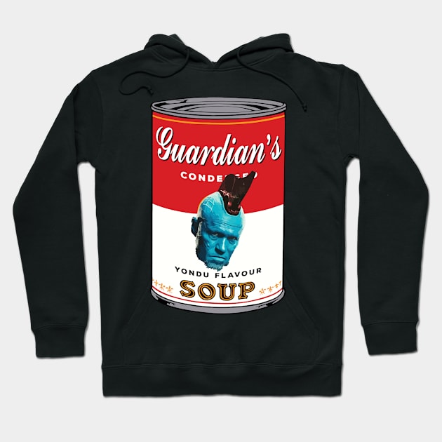 Guardians Of The Galaxy Yondu Soup Warhol Hoodie by Rebus28